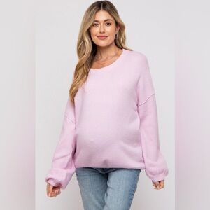 Pinkblush ultra soft crew neck sweater nwt